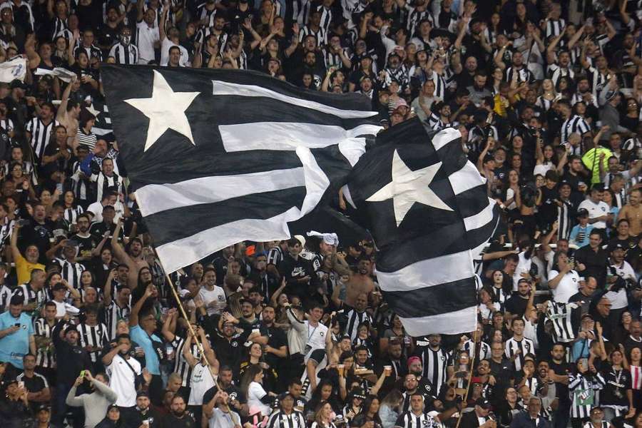 Torcedor do Botafogo fez a festa após nova vitória