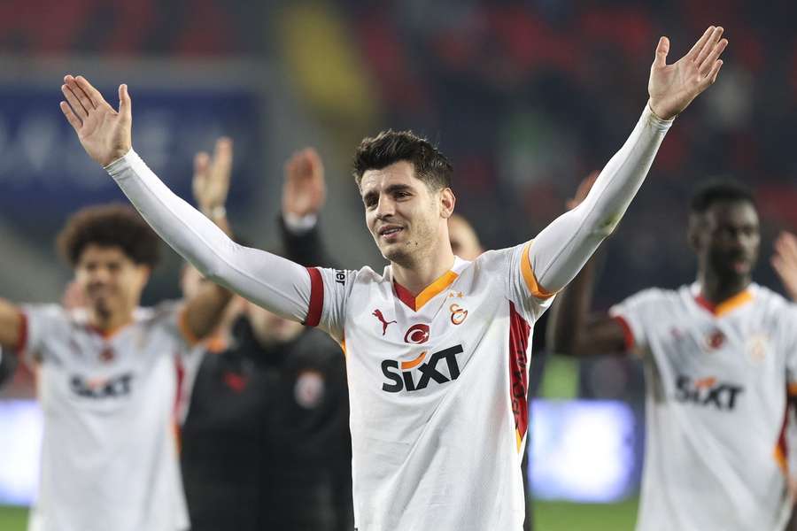 Morata made his Galatasaray debut