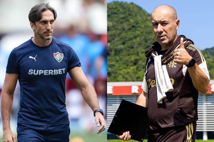 Luis Zubeldía e Leonardo Jardim duelam na final do Campeonato Carioca Luis Zubeldía e Leonardo Jardim duelam na final do Campeonato Carioca