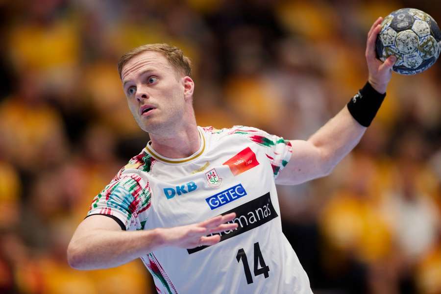 Magdeburgs Torjäger Omar Ingi Magnusson