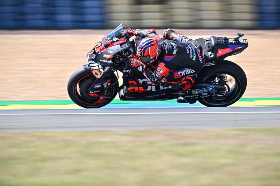 Maverick Viñales au Mans.