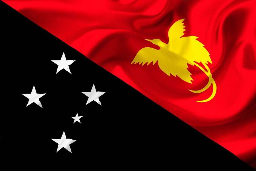 Steagul statului Papua Noua Guinee