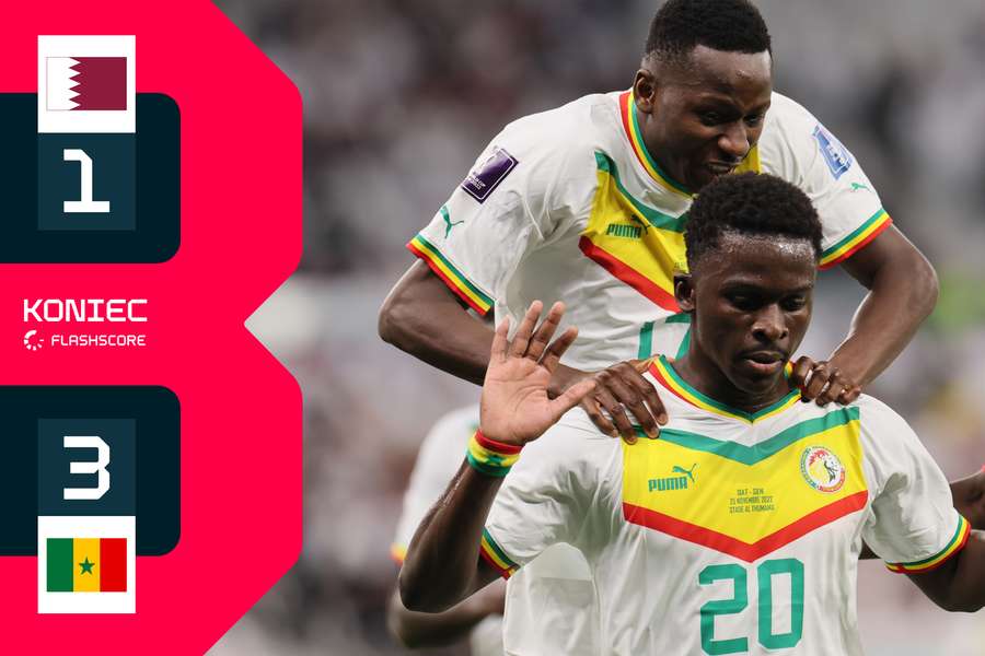 Senegal pokonał Katar 3:1