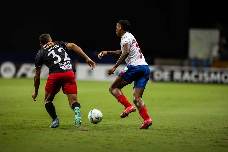Jean Lucas marcou o gol do triunfo do Bahia na Fonte Nova