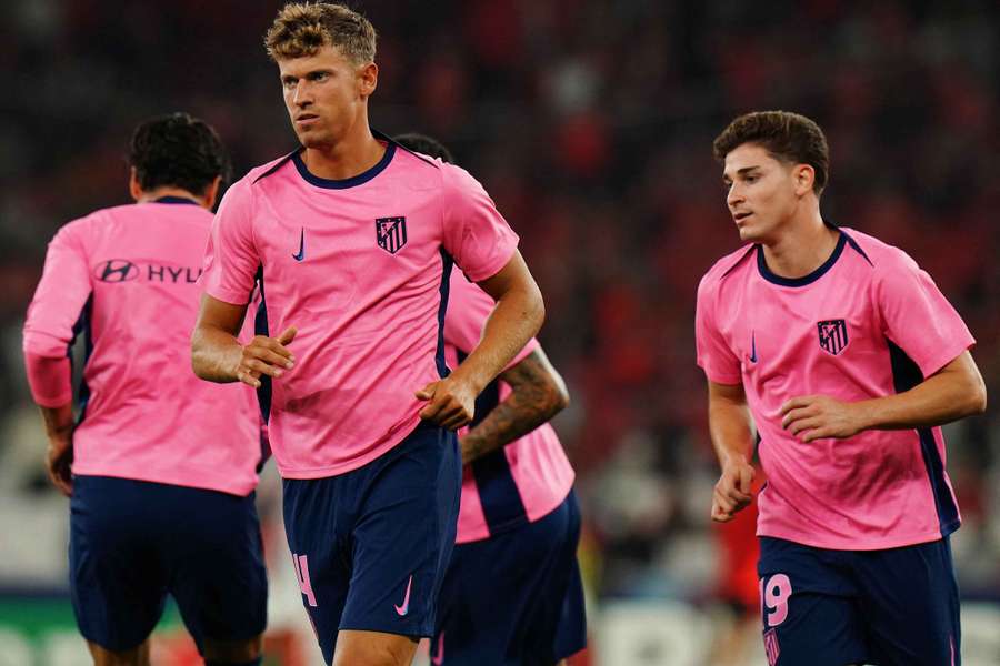 Julián Álvarez y Marcos Llorente  