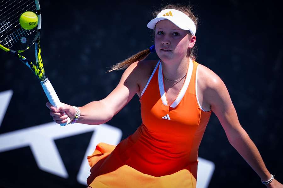 Alena Kovačková během letošního Australian Open.