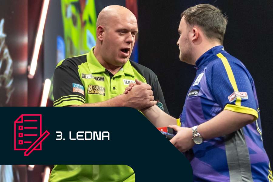 Michael van Gerwen se už posedmé probojoval do finále mistrovství světa v šipkách. Tentokrát bude jeho soupeřem Luke Littler.
