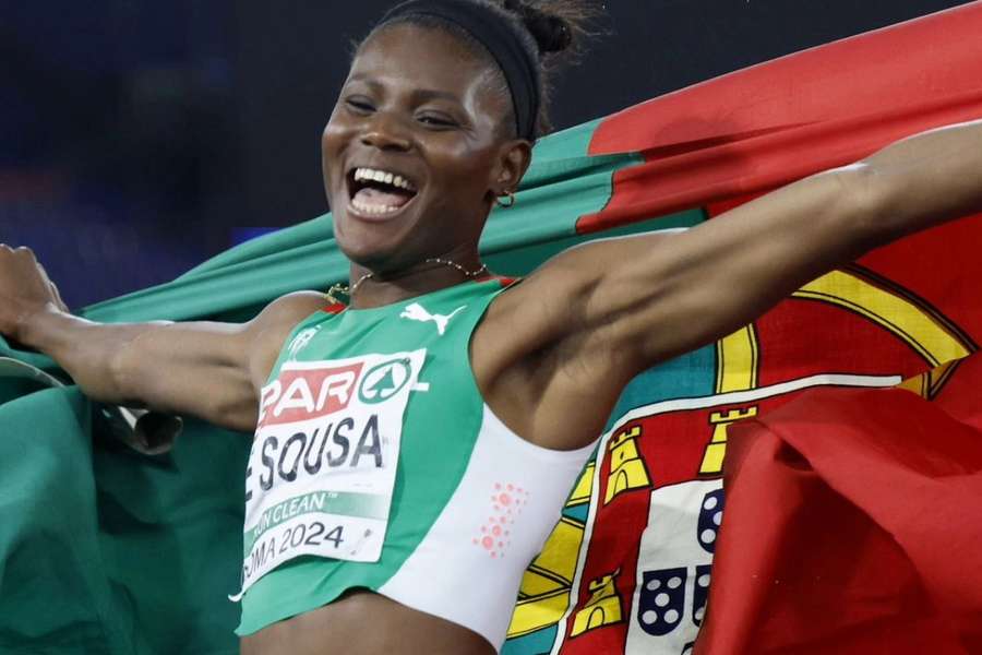 Agate Sousa celebrou triunfo no meeting de Madrid