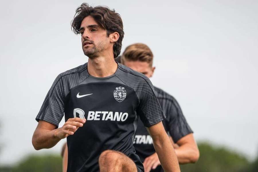 Francisco Trincão, avançado do Sporting