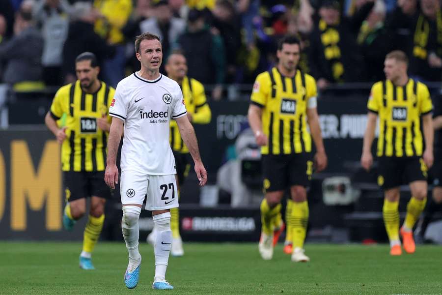 Mario Götze blijft langer bij Frankfurt