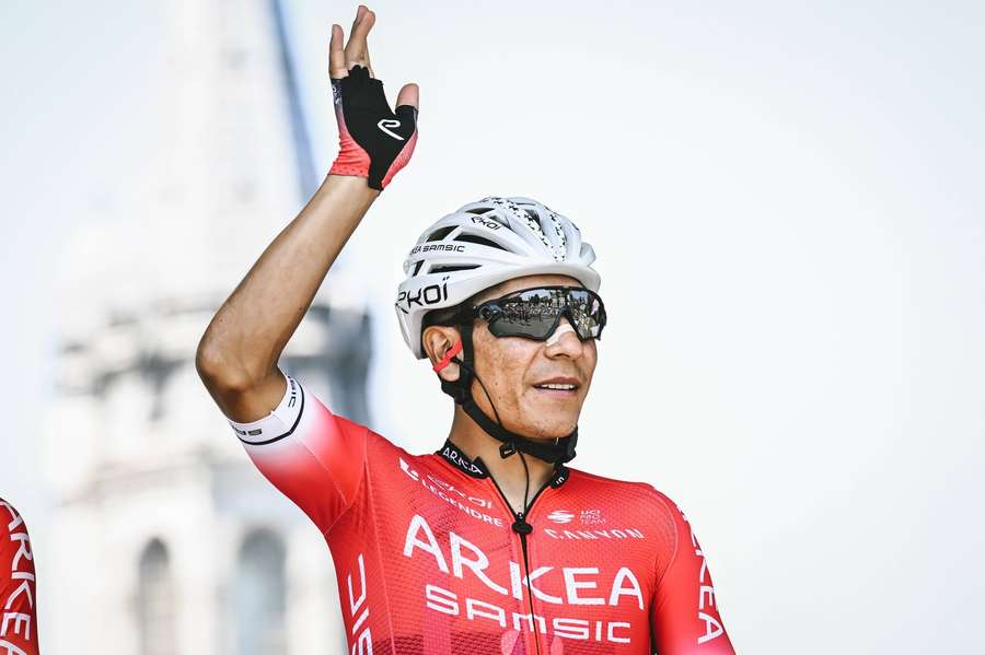 Nairo Quintana sur le Tour de France 2022.