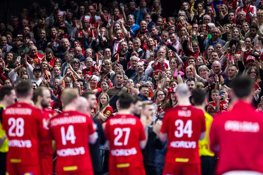 Danske håndboldherrer kan forvente massiv support i Malmø Arena