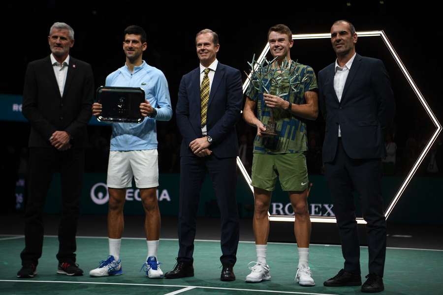 Turniej ATP w Paryżu: Rune pokonuje Djokovica i wygrywa turniej