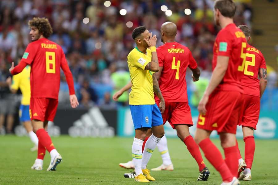 Brasil foi eliminado pela Bélgica nos quartos de final do Mundial-2018