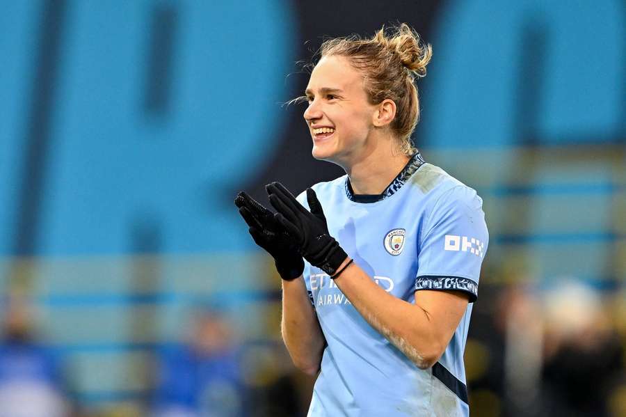 Vivianne Miedema was goud waard voor Manchester City.