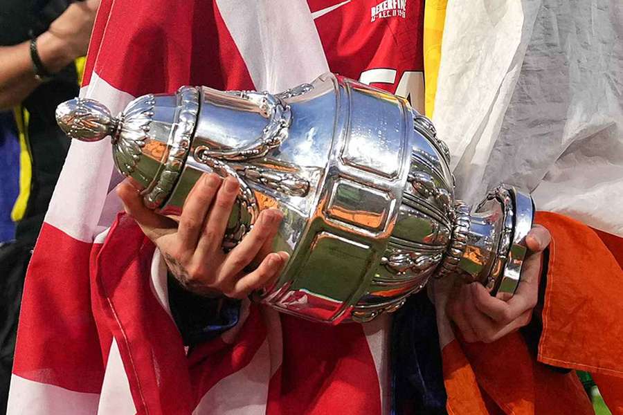 The KNVB Beker trophy The KNVB Beker trophy
