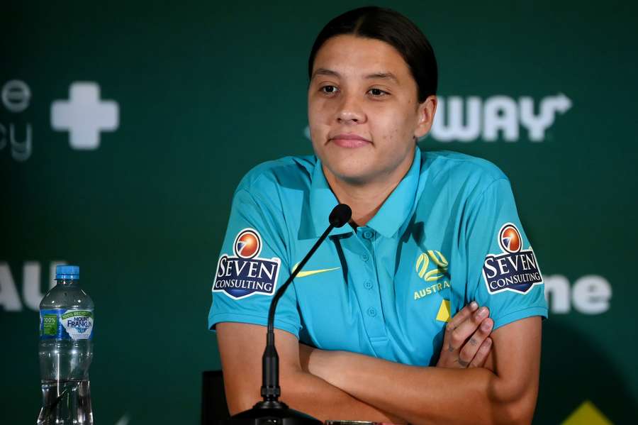 Sam Kerr kommer efter eget udsagn stensikkert i aktion i Australiens skæbnekamp mod Canada.