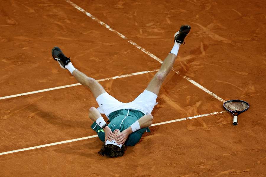 Rublev venceu a final do Open de Madrid