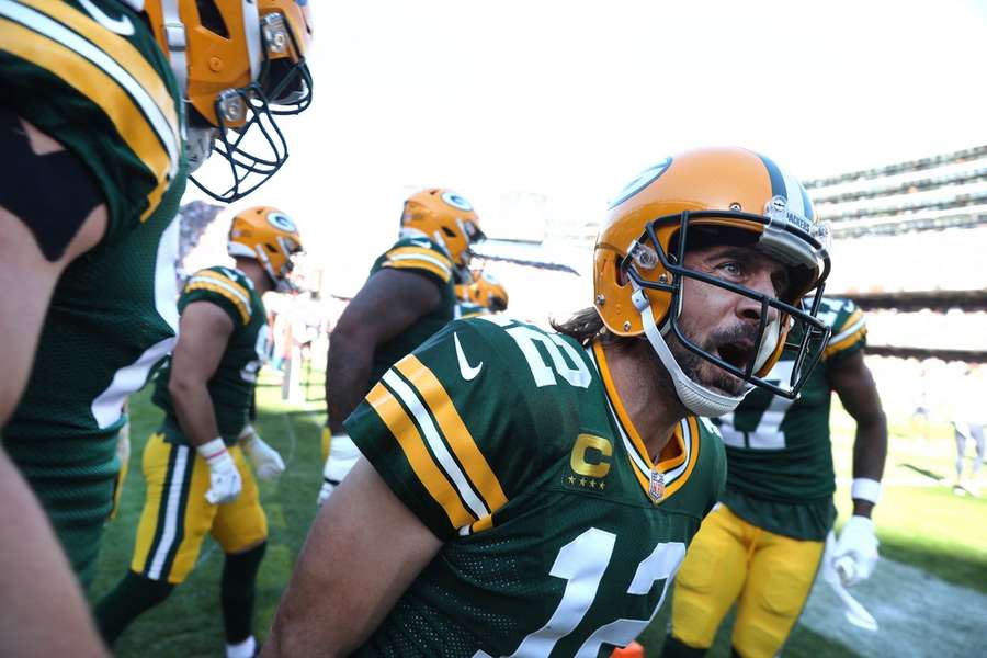 Aaron Rodgers skifter ikke farve men logo