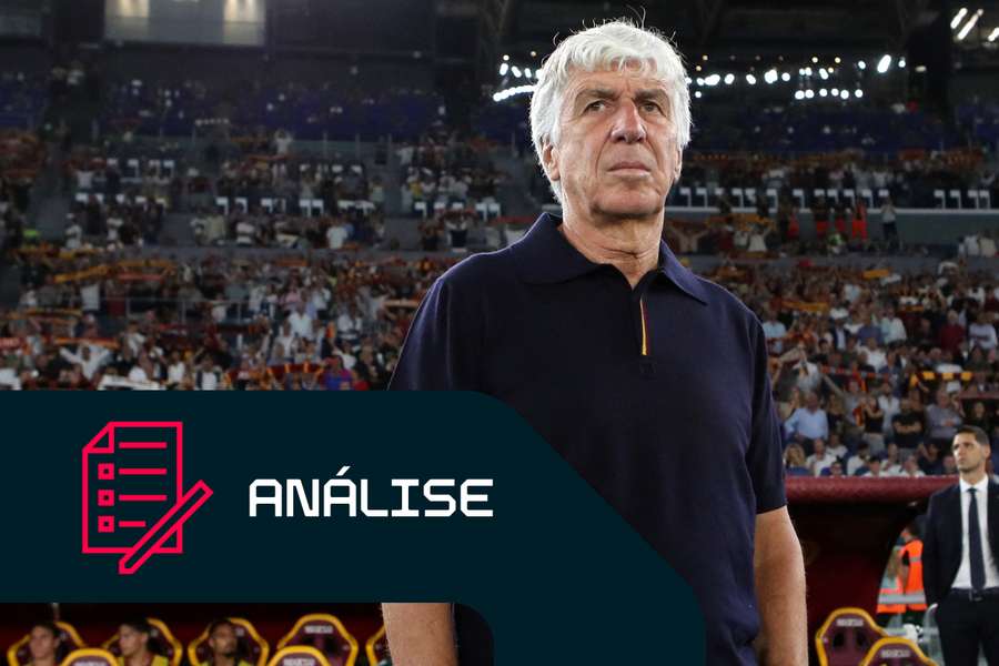 A nova casa de Gian Piero Gasperini é o Olímpico de Roma A nova casa de Gian Piero Gasperini é o Olímpico de Roma