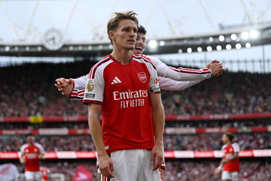 Martin Odegaard a marcat golul victoriei Martin Odegaard a marcat golul victoriei