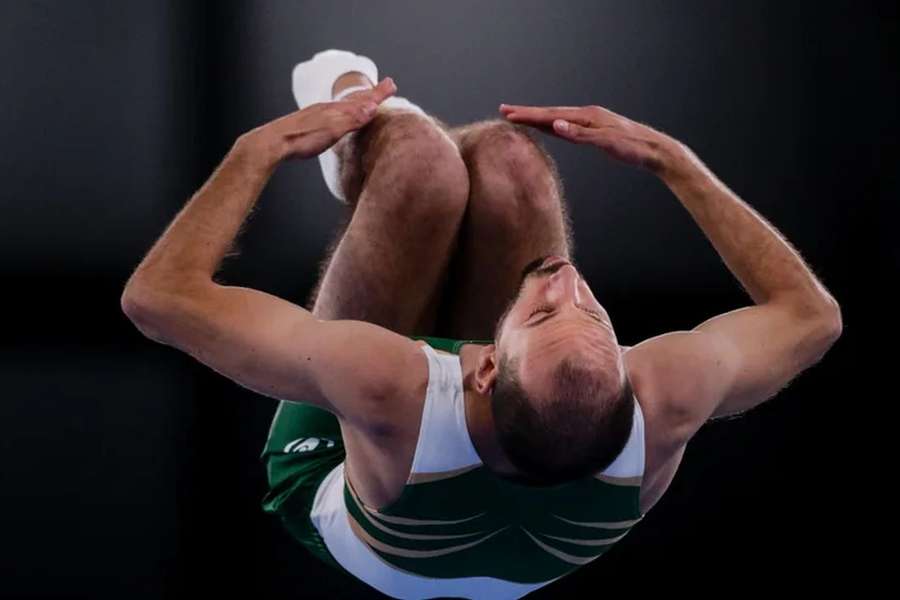 Diogo Abreu foi eleito ginasta de trampolins do ano