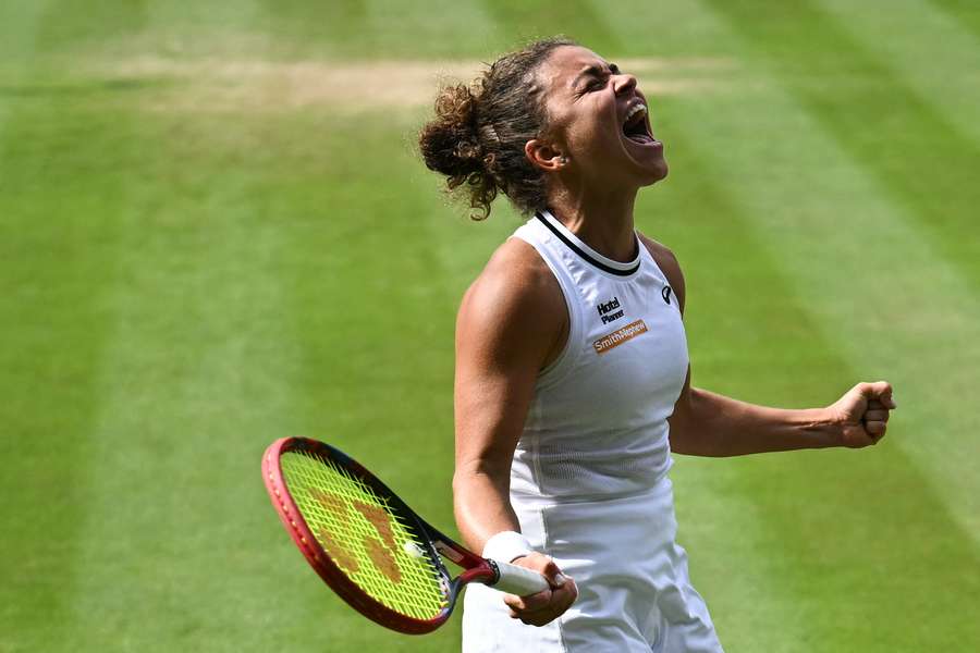 Paolini will play in her first Wimbledon final on Saturday