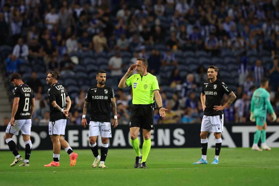 Vitória caiu nas meias-finais perante o FC Porto no Dragão