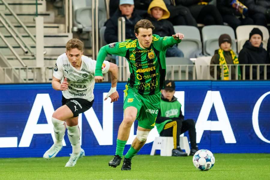 Roope Riski scored Ilves' opener against Haka Roope Riski scored Ilves' opener against Haka