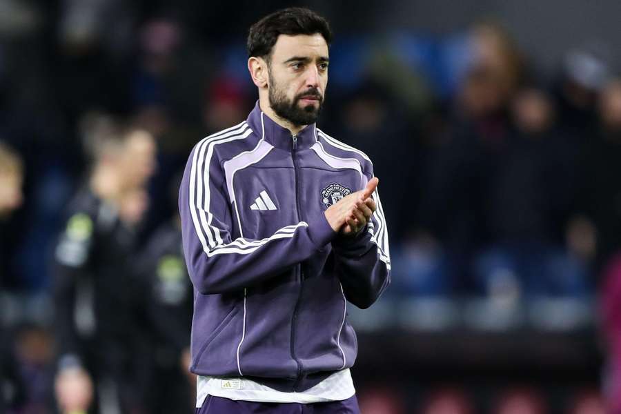 Der X-Account von Manchester Uniteds Bruno Fernandes wurde gehackt. Der X-Account von Manchester Uniteds Bruno Fernandes wurde gehackt.