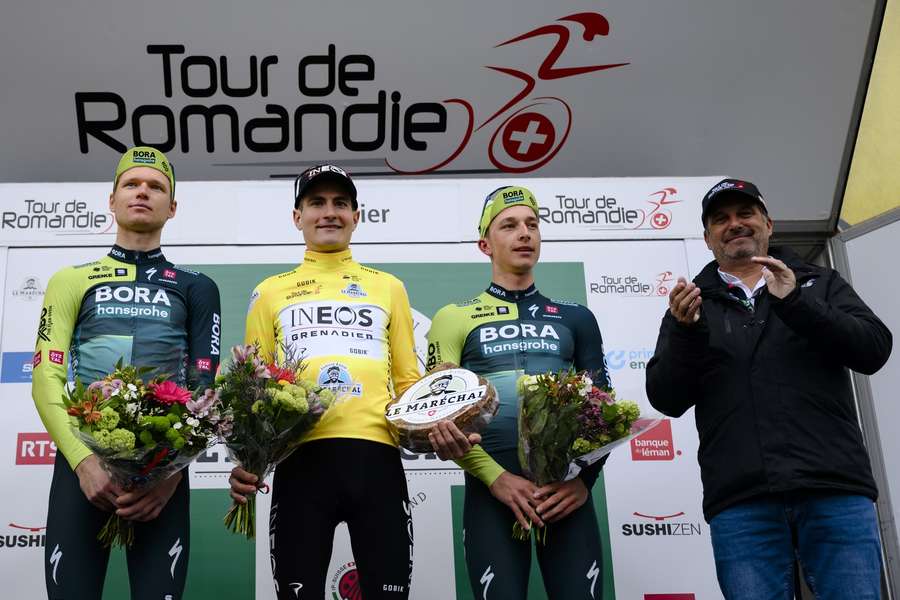Florian Lipowitz hat bei der Tour de Romandie den größten Erfolg seiner bisherigen Karriere gefeiert.