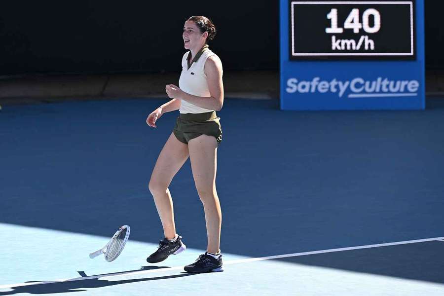 Jacquemot, prima victorie la Australian Open