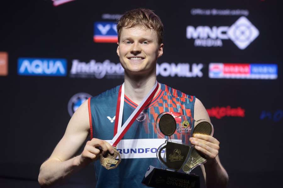Anders Antonsen secured the biggest win of his career