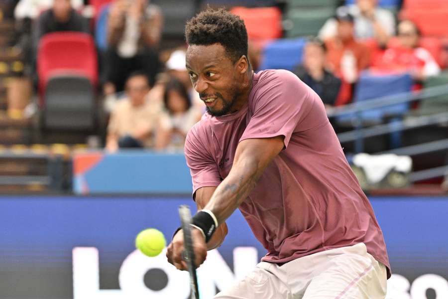 Gaël Monfils est à court de temps.