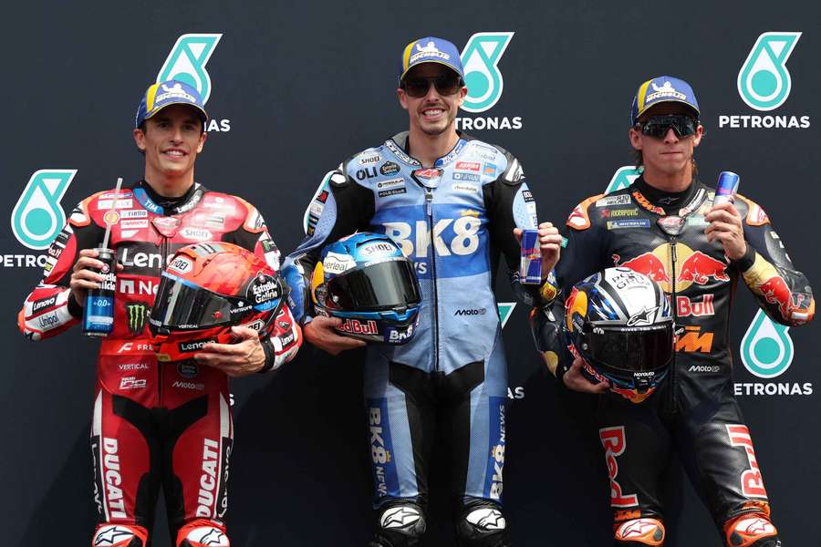 Los Márquez, entre los más rápidos de la clasificación