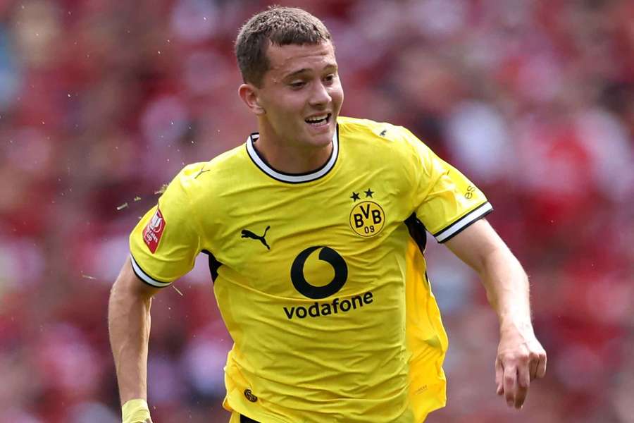 Karetsas im Dortmund-Trikot Karetsas im Dortmund-Trikot