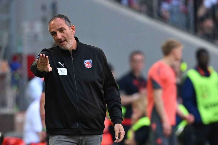 Schmidt ist seit 2007 Cheftrainer in Heidenheim