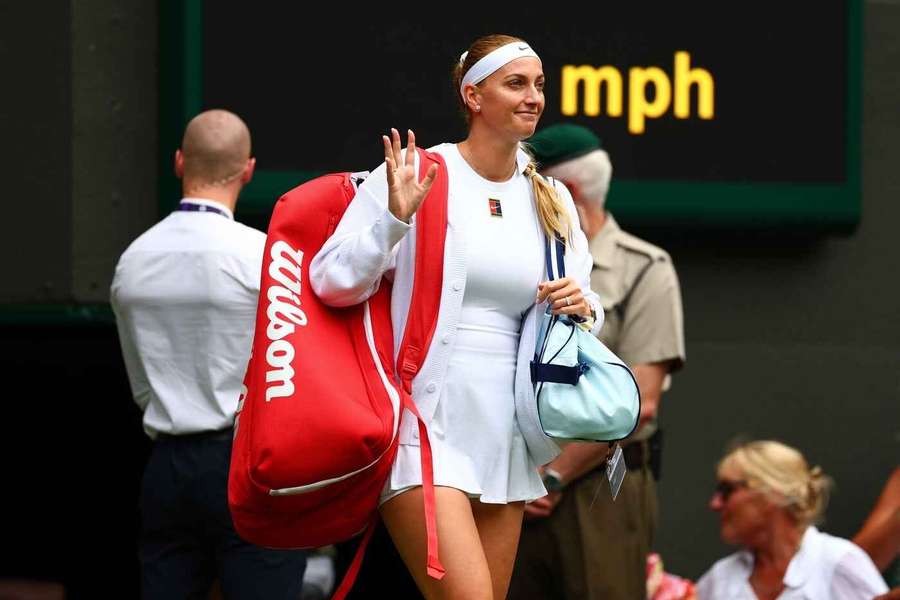 Petra Kvitová se s Wimbledonem rozloučila jednoznačnou prohrou. 