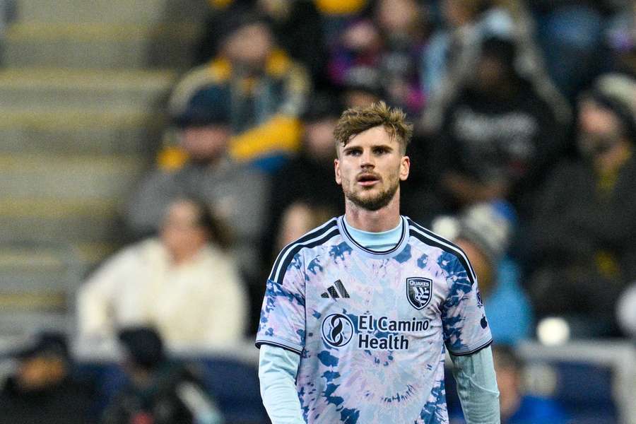 Timo Werner im Trikot der San Jose Earthquakes