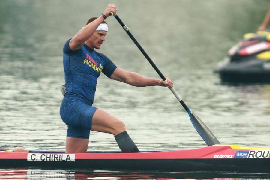 Cătălin Chirilă a cucerit medalia de argint în proba de canoe simplu pe 500 metri, sâmbătă, la Jocurile Europene de la Cracovia - Malopolska (Polonia)