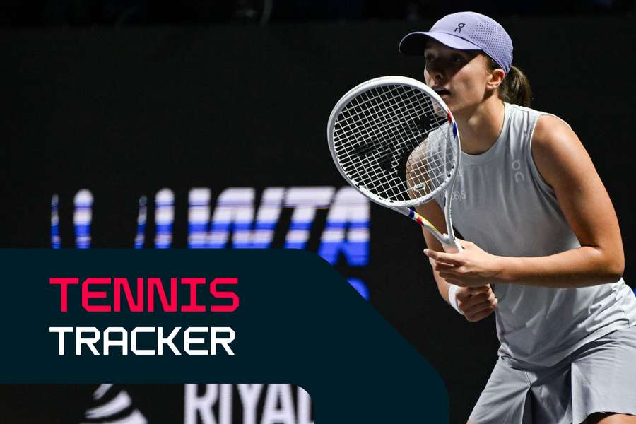 Swiatek is looking to book her spot in the WTA Finals semi-finals