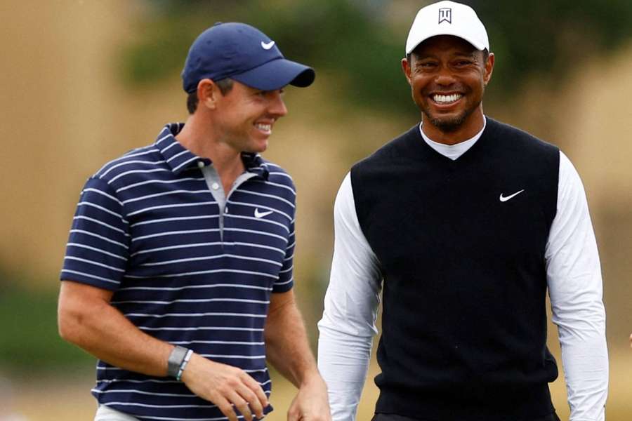 McIlroy and Woods are good friends outside of golf.