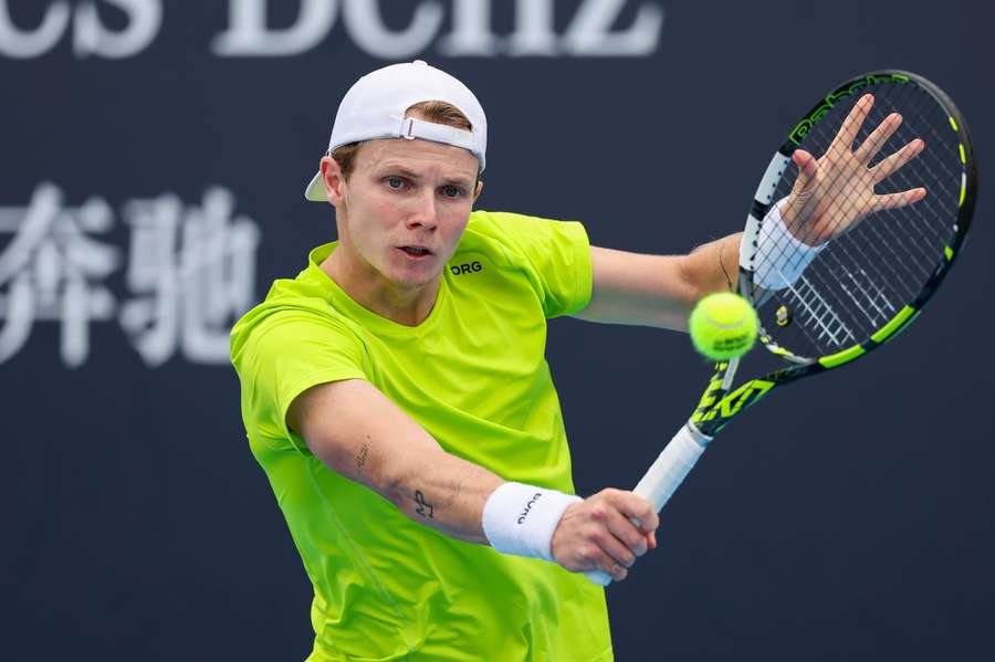 Jesper de Jong did not qualify for the main draw of the China Open