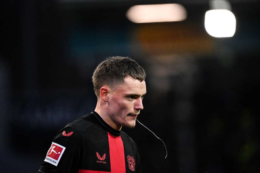 Leverkusen midfielder Florian Wirtz