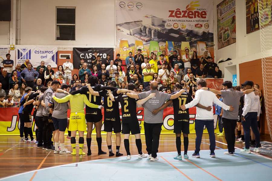 Ferreira do Zêzere somou a primeira vitória