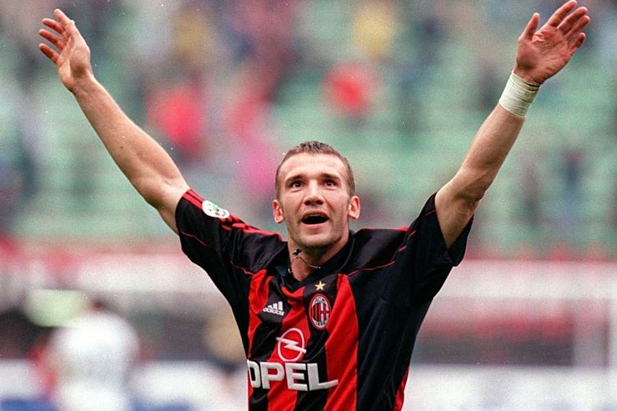 Shevchenko fez história no futebol europeu