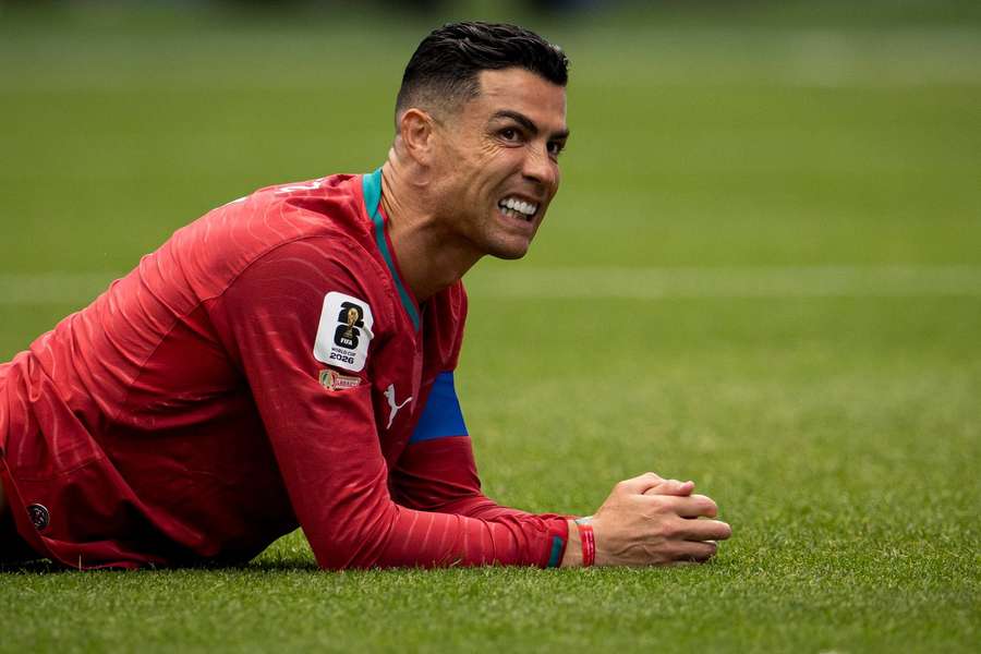 Cristiano Ronaldo during Portugal's draw with D.R. Congo Cristiano Ronaldo during Portugal's draw with D.R. Congo