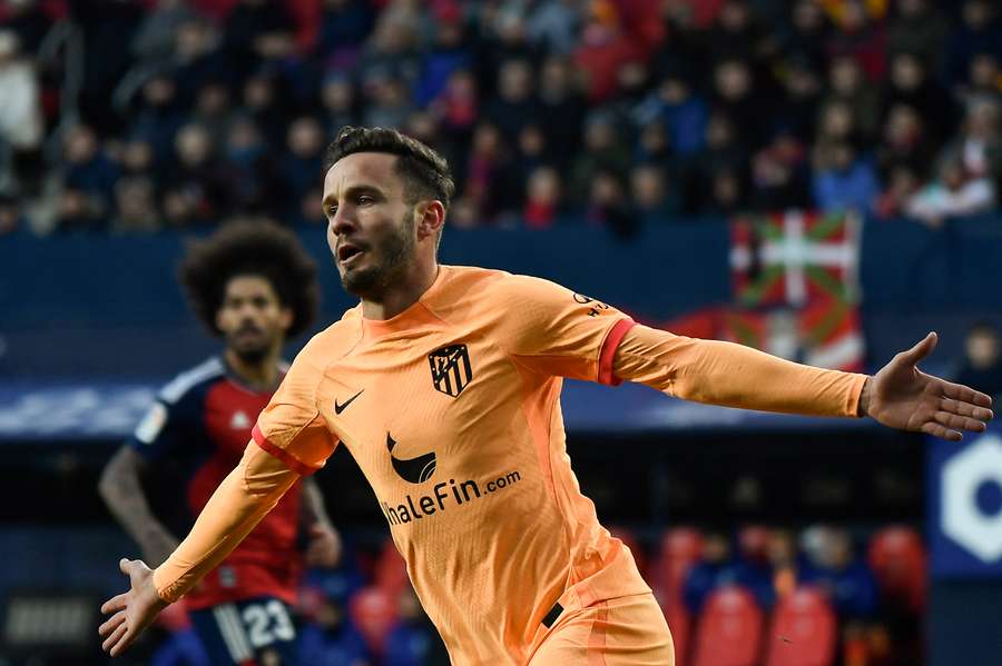 Saul Niguez scored the only goal of the game
