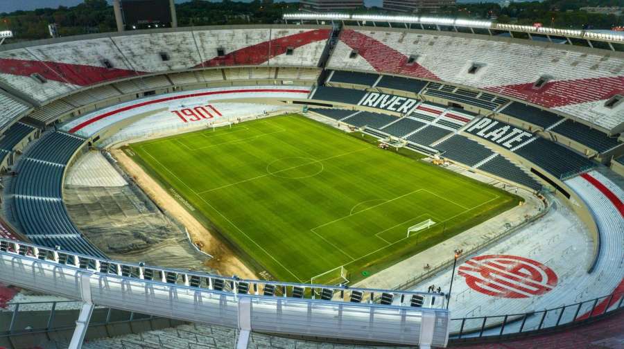 Monumental tornou-se o maior estádio da América do Sul após reformas