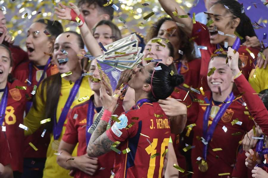 Der Vorfall ereignete sich bei der Siegerehrung der Frauen-WM 2023.